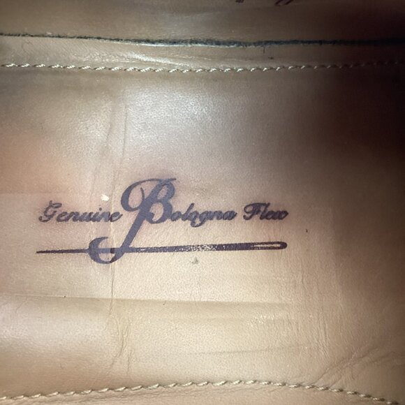 Allen Edmonds Perugia Leather Tassel Loafers #40162 Mens 9.5 Black Handcrafted I - Picture 11 of 12